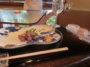 <p>鉄板ステーキ</p>
